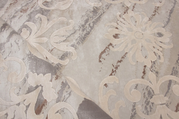 BOYCEAU MARBLE CAJUN - Rectangular handmade silk rug by Edition Bougainville - view 3